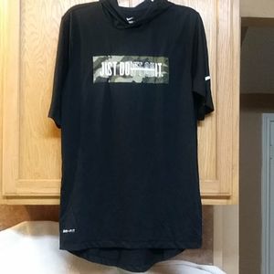 Men's Nike Short Sleeve Hoodie